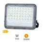Proyector aluminio LED Belinta 50W 3000K IP65 Negro