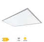 Panel empotrable LED rectangular Luena 119,5x29,5cm 40W 4200K Níquel