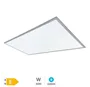 Panel empotrable LED rectangular Luena 119,5x29,5cm 40W 6000K Níquel