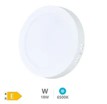 Downlight superficie LED redondo Tikan 18W 6500K Blanco - Libertina