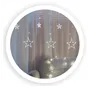 Cortina LED con estrellas 3,5M 8 funciones Luz Fría IP44