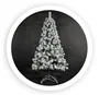 Árbol de navidad artificial nevado Lemper 2,1M 988 ramas