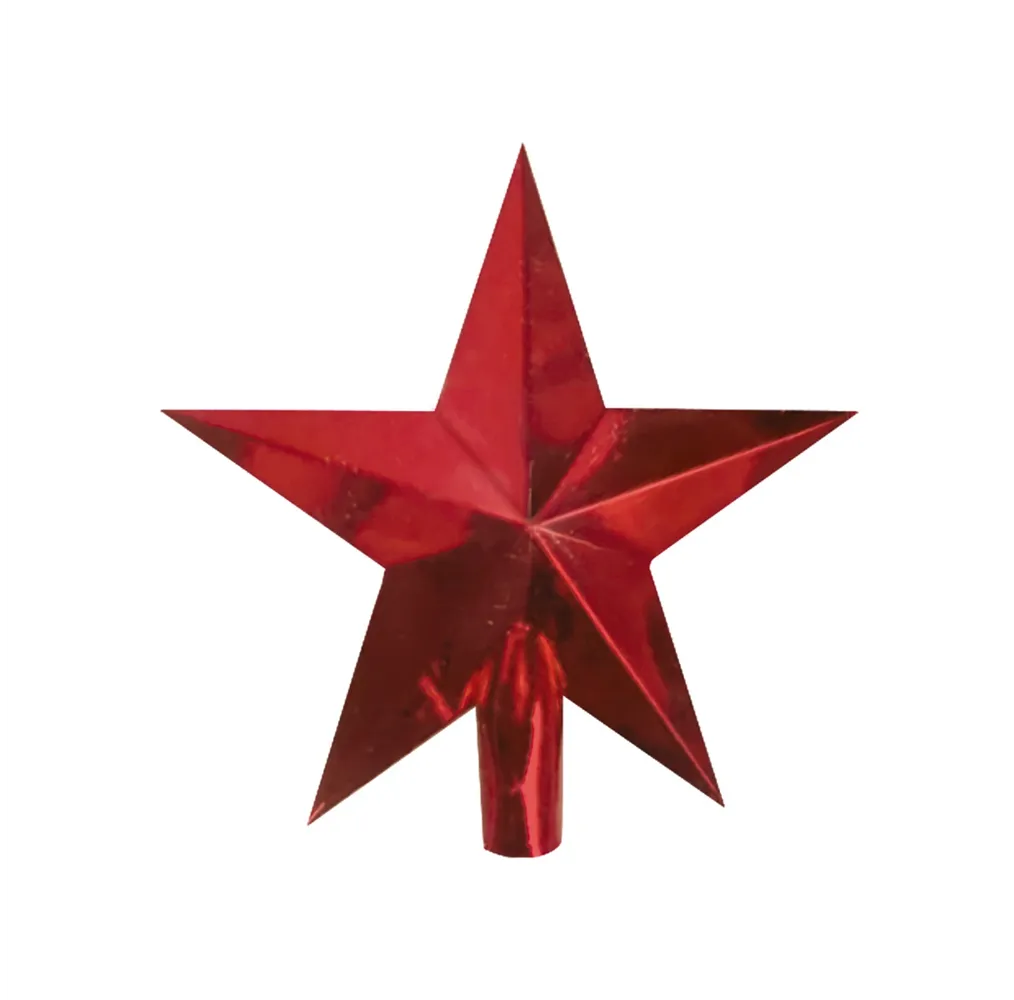 Estrella de navidad árbol Alasia Rojo