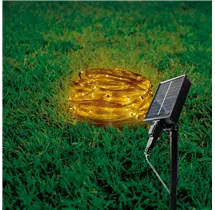 Guirnalda LED solar 10M 8 funciones Luz fría