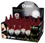 Gnomo de navidad sentado Krampus 17cm Rojo y verde - 12u caja exp