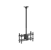 Soporte techo giratorio con doble pantalla para TV 43" - 86"