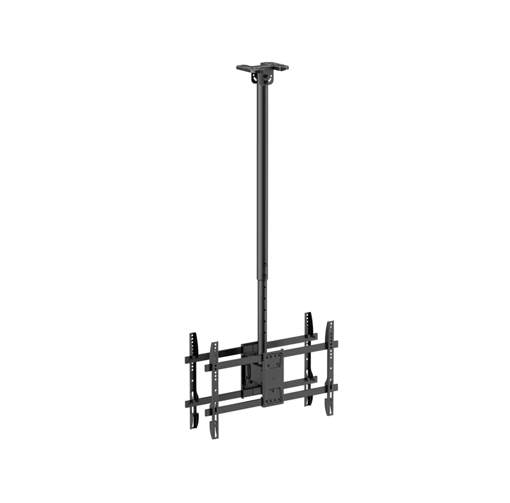 Soporte techo giratorio con doble pantalla para TV 43" - 86"