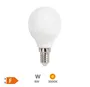 Bombilla LED esférica 8W E14 3000K - Libertina