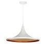 Lámpara colgante Serie Bauchi E27 Ø350mm Blanco