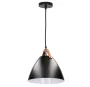Lámpara de techo colgante Serie Dianza E27 Ø270mm Negro
