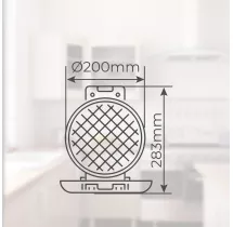Gofrera Northam 1000W