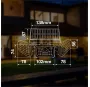Aplique Solar LED Marlo 7W 6500K con Sensor de Movimiento y Crepuscular