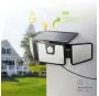 Aplique Solar LED Marlo 7W 6500K con Sensor de Movimiento y Crepuscular