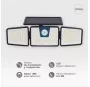 Aplique Solar LED Marlo 7W 6500K con Sensor de Movimiento y Crepuscular