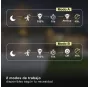 Aplique solar LED 2W 4000K con sensor de movimiento y crepuscular