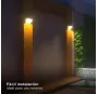 Aplique solar LED Senise 2W 6500K con sensor de movimiento y crepuscular