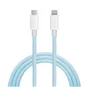 Cable USB Tipo C a conector Lightning nylon trenzado 1,5M 
