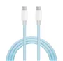 Cable USB Tipo C a USB Tipo C nylon trenzado 1,5M 