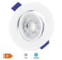 Aro basculante redondo empotrable LED Cumbo 7W 6500K Blanco 
