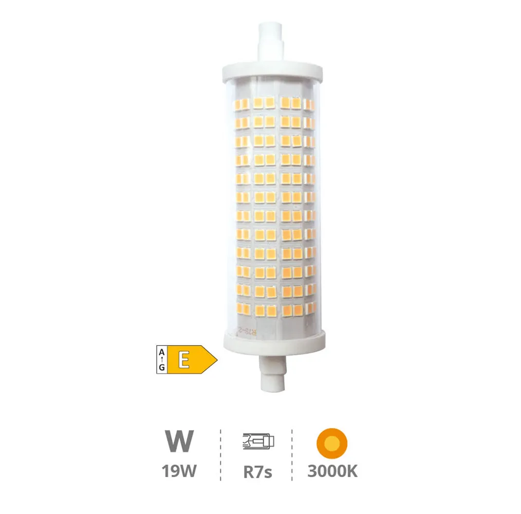 Bombilla lineal LED 118mm R7s 19W 3000K