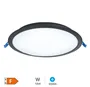Downlight empotrable LED redondo Belur 18W 6500K Negro