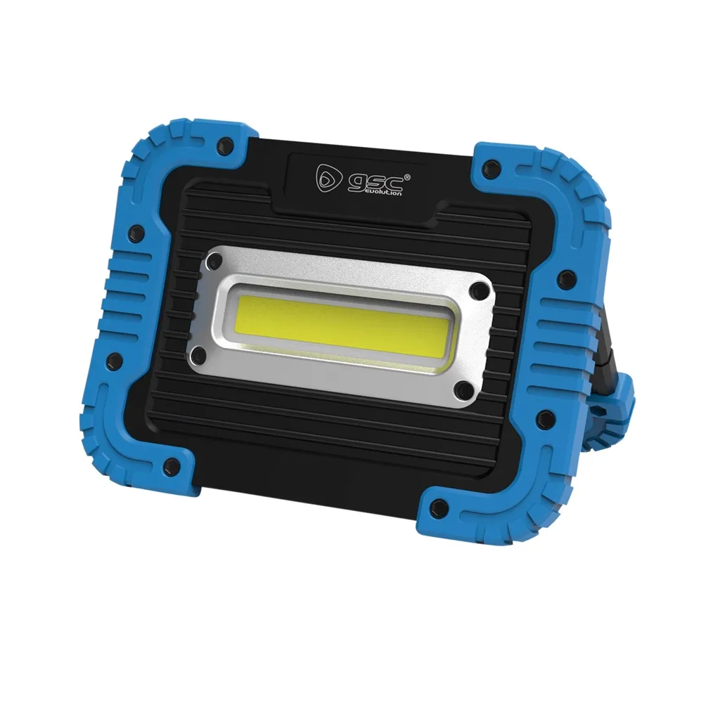 Linterna de trabajo LED COB 5W 4xAA