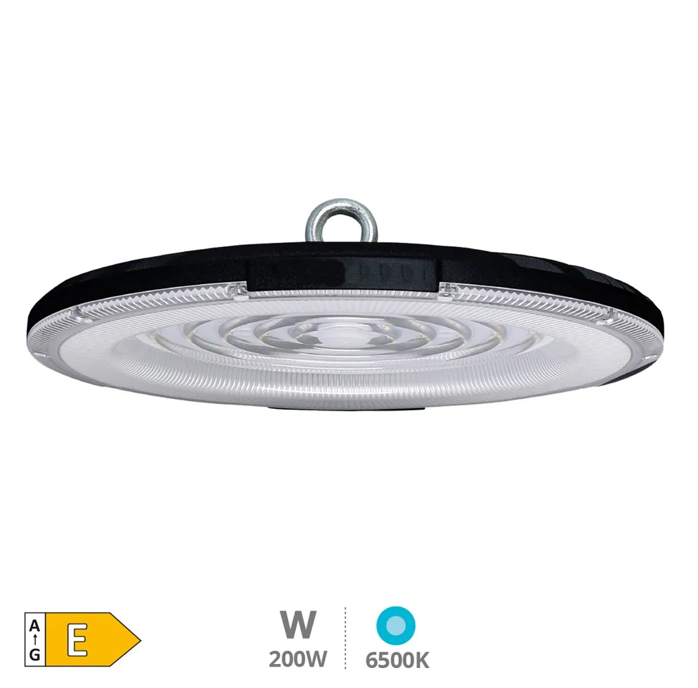 Campana industrial LED Beyoba 200W 90º 6500K