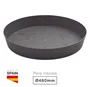 Plato para cuenco y maceta Tes y Doric Ø480mm Gris antracita