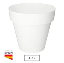 Maceta Tes Ø220mm Blanco