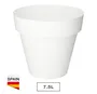 Maceta Tes Ø260mm Blanco
