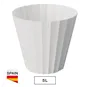 Maceta Doric Ø220mm Blanco