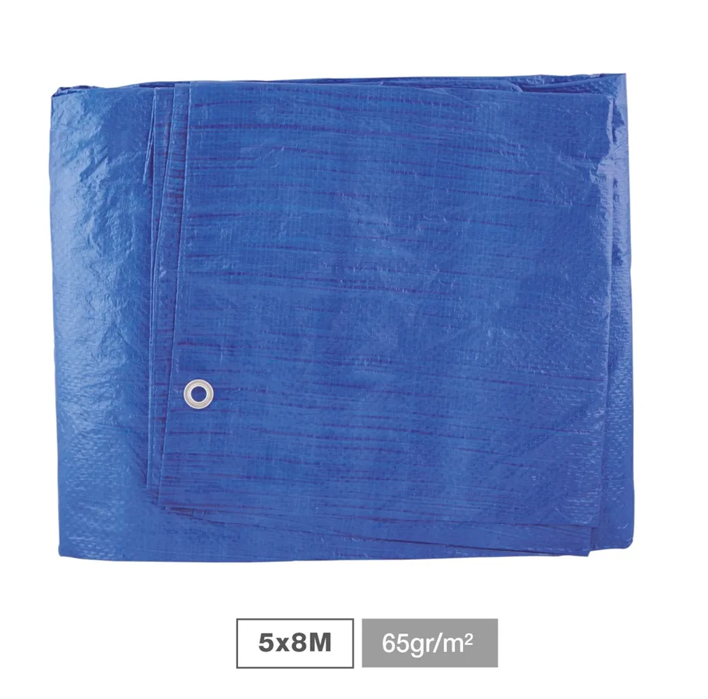 Toldo 65gr 5x8M Azul