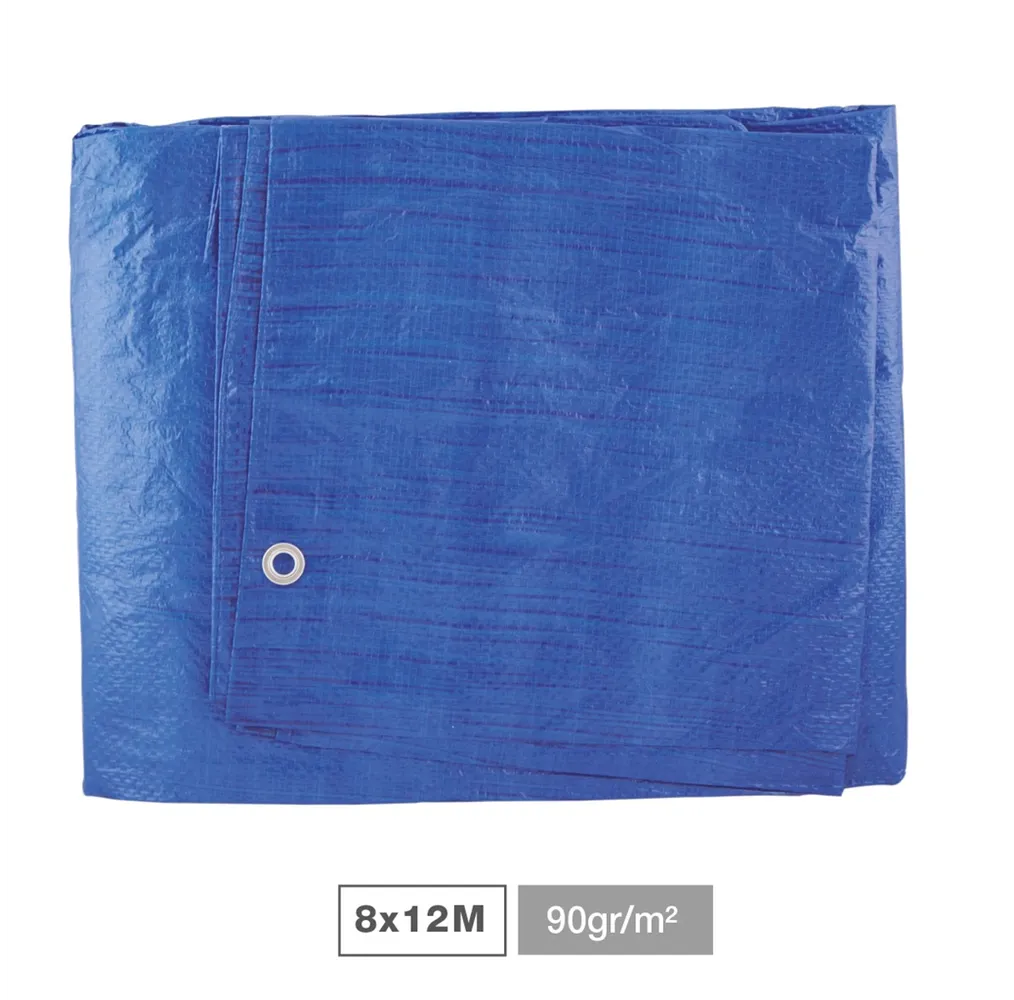 Toldo 90gr 8x12M Azul
