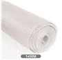 Malla plástico 10x10mm 1x50M Blanco
