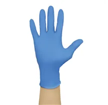 Caja 100 guantes desechables de nitrilo Azul - Talla L