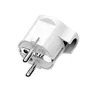 Clavija enchufe ultrafina 4.8mm Blanco