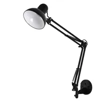 Flexo de pared Samassi E27 Negro