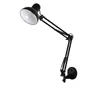 Flexo de pared Samassi E27 Negro