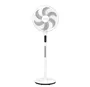 Ventilador de pie Sortino con mando y temporizador Ø43cm 65W Blanco