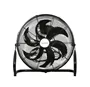 Ventilador metálico de suelo Aidone Ø51cm 90W Negro