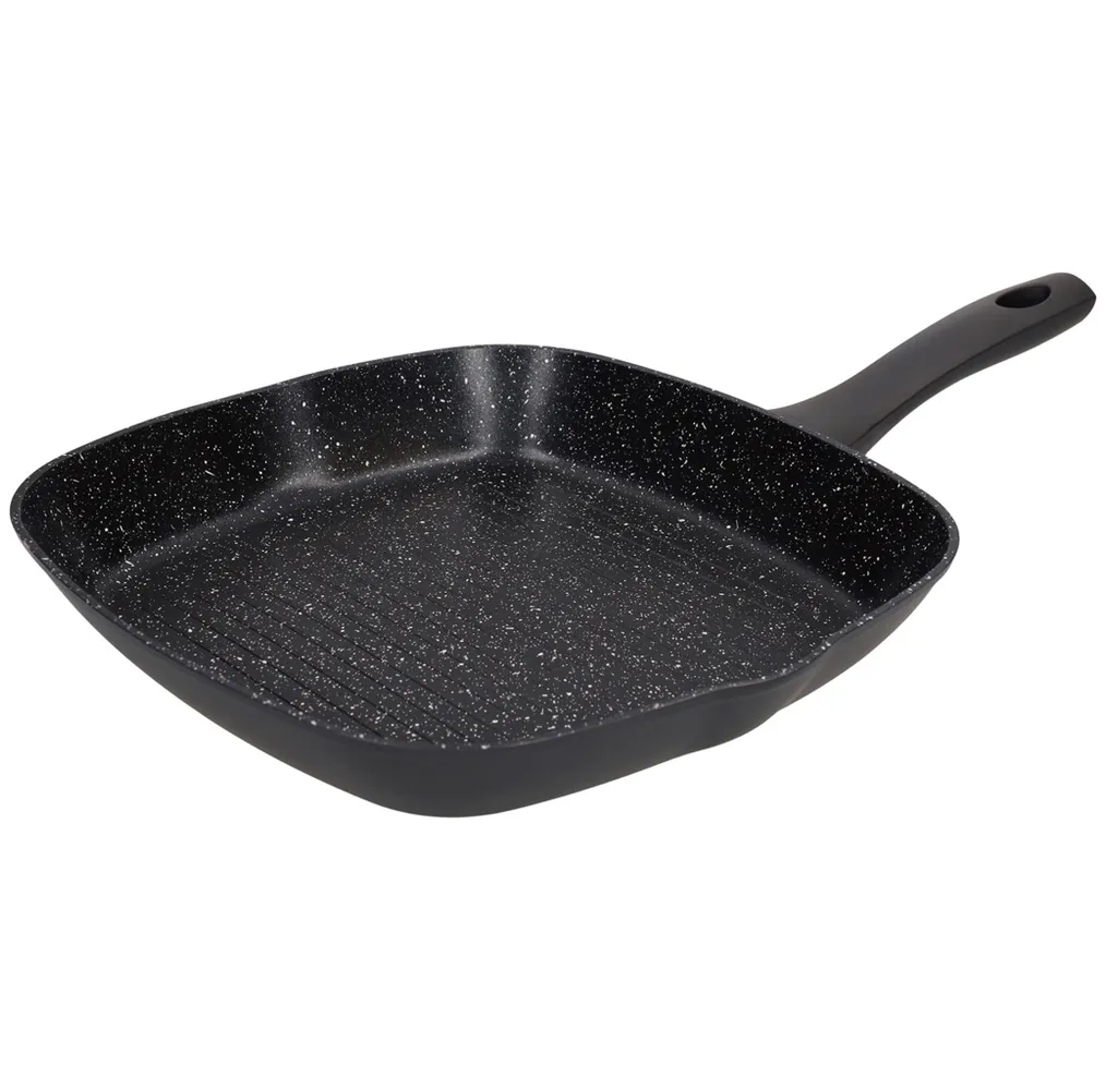 Salova Serie forged aluminum grill pan Ø280mm - Vassary