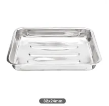 Bandeja horno acero inox 32x24cm