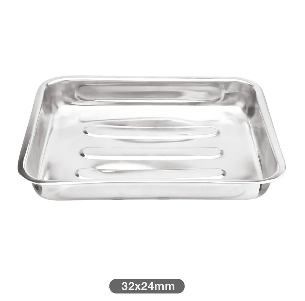 Bandeja horno acero inox 32x24cm