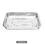 Bandeja horno acero inox 41,5x30cm