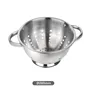 Escurridor con asas acero inox Ø21,8cm