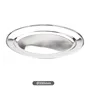 Bandeja para servir ovalada acero inox 30cm