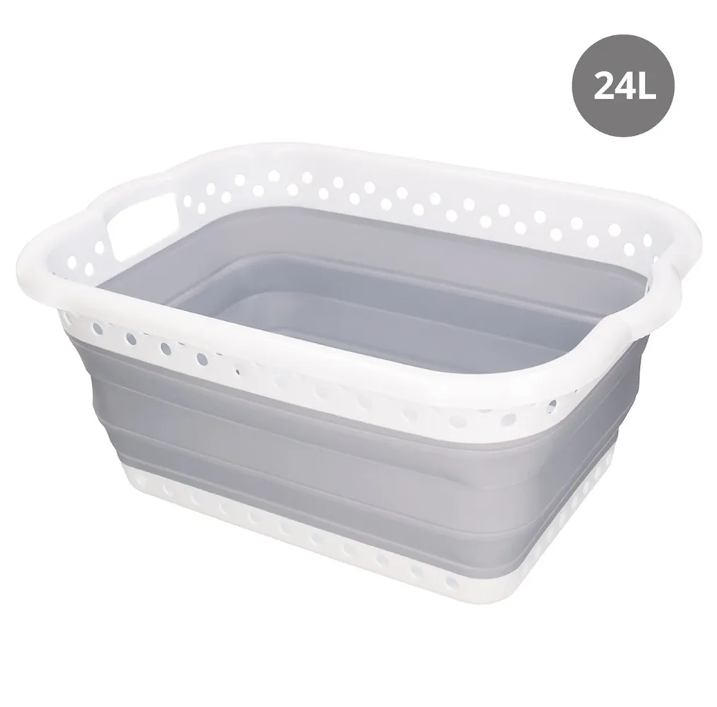 Cesto ropa plegable 24L