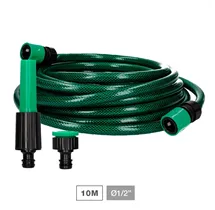 Kit manguera jardín Bairia Ø1/2" 12,5mm 10M