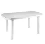 Mesa rectangular polipropileno jardín 1350x730x850mm