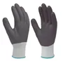 Guante poliéster y recubrimiento completo de nitrilo Blanco/Gris - Talla 8